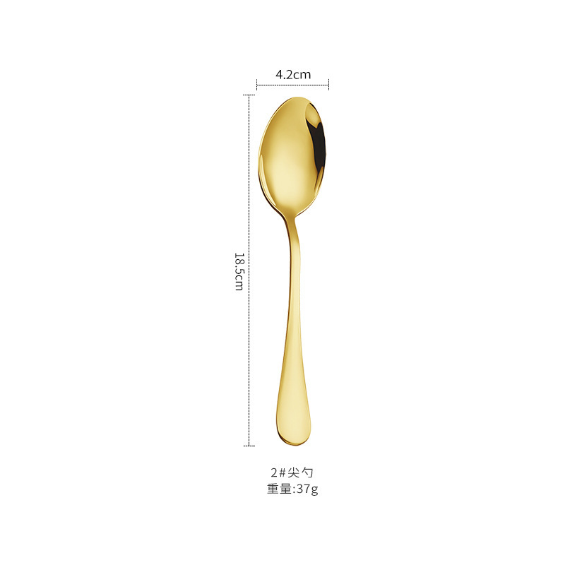 5 PCS 6.7 Inches Satin Gold Coffee Spoons Stainless Steel Long Handle Espresso Stirring Spoon Ice Tea Dessert Spoon Small Teaspoons For Demitasse Stirring Drink Mixing Milkshake