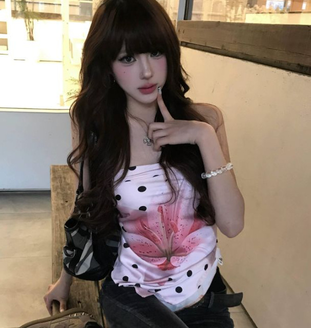 American Y2K Millennial Hot Girl Turban Hip-Hop Street Trendy Cool Square Scarf New Thin Simple Headband Hair Hoop