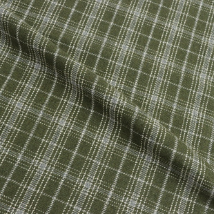 Factory New 400g autumn and winter retro woolen plaid fabric college style women's coat skirt fabric wholesale