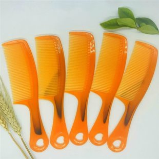 Folding Household Large Beef Tendon Clinker Comb Teeth-free Adult Men's and Women's Hairdressing Comb Anti-static Straight Hair Comb