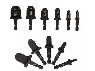 Copper pipe expander 6pc electric pipe expander hexagonal handle 5pc British copper pipe expander air conditioning copper pipe reaming