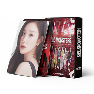 Спот 55 карт BABYMONSTER Концерт Hello Monsters Zheng Yaxian ASA карты