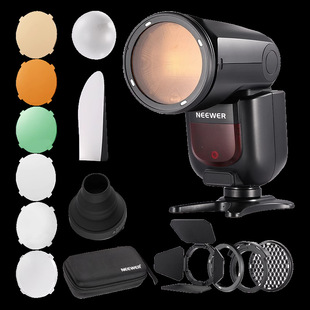 NEEWER/newer CRM2 Flash Magnetic Lighting Accessories Round Head Square Head Machine Top Light Accessories Color Piece