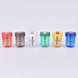Summer ins style Ton Cup small capacity outdoor portable straw Cup cute high-looking gift plastic cup wholesale