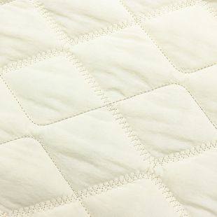 Embroidered Fabric Nylon Quilted Cotton Weft Pull Needle Diamond Plaid Cotton Jacket Bag Designer New Embroidered Fabric