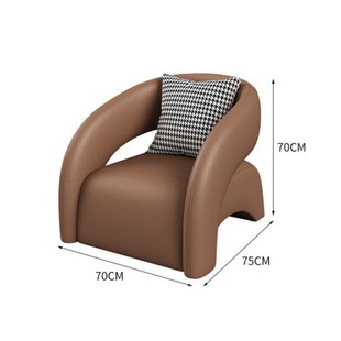 Sales Office Negotiation Sofa Hotel Lobby Office Meeting Room Sofa Chair Combination Nordic Light Luxury Lazy Sofa Chair