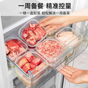 [5 ящиков для хранения холодильника] Прозрачные свежие продукты