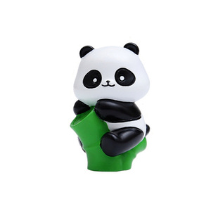 Творческая игра Qizai Panda Blind Box Cartoon Cartoon Смола Подарочные украшения для студентов и детей маленькие подарки оптом