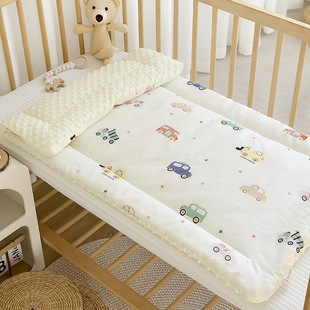 Newborn baby bed mattress kindergarten baby bedding children's bed mattress pure cotton washable nap mat