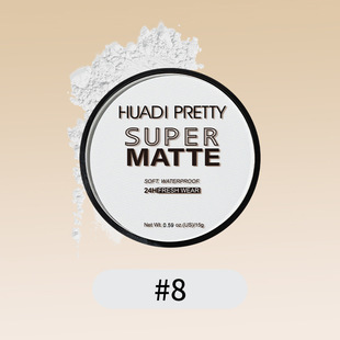 HUADI PRETTY MATE POWER makeup powder cake cross-border concealer powder cake brightening oil control makeup waterproof