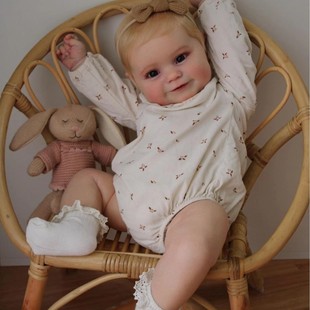 BZDOLL 50cm cm Cute Full Glue Washable Rebirth Baby Simulation Doll Toy Birthday Gift