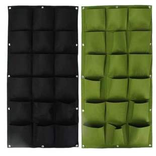 Factory supply wall-mounted felt planting bags of various specifications vertical wall-mounted felt bags of various sizes in stock
