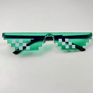 Internet Celebrity Mini Glasses Trembling Internet Celebrity Funny Sunglasses Hip Hop Mini Funny Glasses Small Round Frame Prince's Mirror