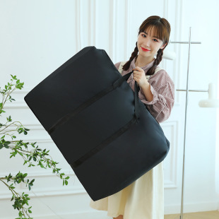 In stock Oxford cloth simple storage bag clothes changing season packing storage bag travel moving packing bag cotton quilt bag