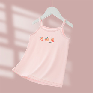 Girls' Vest Summer New Children's Sling Ice Silk Modal Inner Underwear for Baby