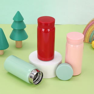 Customized Simple Mini Tumbler 304 Stainless Steel Double-Layer Vacuum Insulated Cup High-Looking Portable Flap Pocket Pants Cup