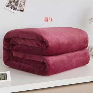 Factory Wholesale New Thickened Flannel Blanket Foreign Trade Flannel Blanket Coral Fleece Cover Blanket Milk Fleece Bed Sheet