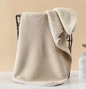 Coral fleece pineapple towel bath towel set beach towel absorbent mother and child towel gift household bath towel wholesale