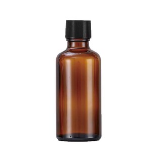 Plastic Mask Flat Top Cover Perfumant Bottle Glass Essence Bottled Brown Dark Cosmetic Sample Essential Oil