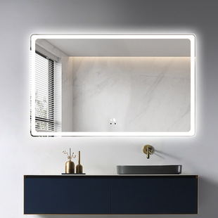 BOLEN hotel rounded led smart light bathroom mirror bluetooth bathroom mirror bathroom anti-fog mirror wholesale