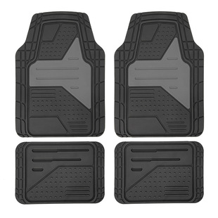 pvc car foot mat full set car foot mat non-slip waterproof four seasons universal car foot mat cross-border foreign trade Wholesale