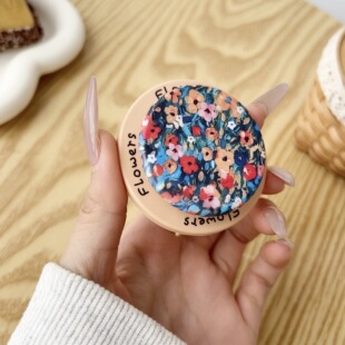 Filin frosted cute cartoon for MagSafe magnetic bracket mobile phone adsorption telescopic new airbag desktop