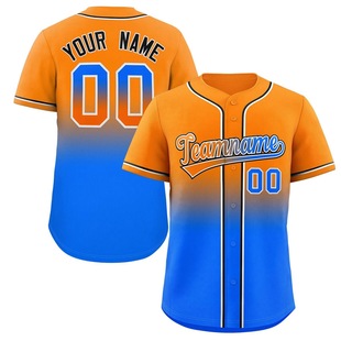 2024 American Baseball Uniform Half-sleeved Men's and Women's One-stop Printed Sports Shirt Sublimation Printing Cross-border Printing