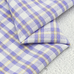 Yarn-dyed Plaid Fabric, Cotton Washed Plaid Women's Shirt, Kidsren's Clothing Fabric, Casual Clothing Fabric