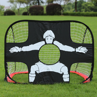 Children's portable folding mobile football gate outdoor sports Beach small ball Gate kindergarten simple football Net