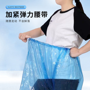 Disposable Raincoat Drifting Special Split suit Thickened Foot Bag Adult Full Body Rainstorm Protection Travel Poncho Wholesale