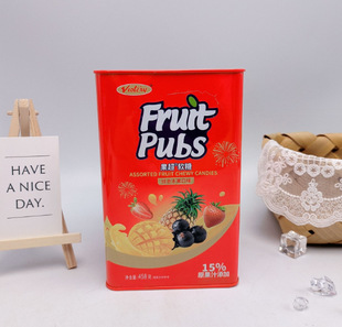 Yilifa iron canned Swiss candy super soft candy comprehensive fruit flavor leisure festive gift candy snack batch
