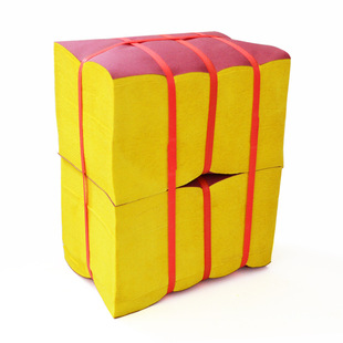Sacrificial supplies large bundles of yellow paper burning paper paper paper money crepe paper ingot 5th anniversary Shangsi Festival grave fire paper