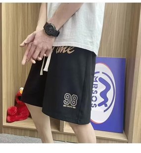 Summer New American Style Shorts Men's Trendy Brand Thin Design Sense Niche Loose plus size Sports Casual Pants