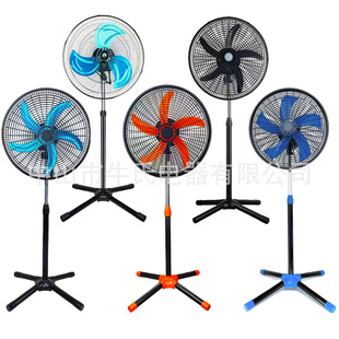 Processing 18inch Floor Fan Eu Standard 220V High Wind Electric Fan Dual Ball Bearing Motor Cross-Border Best-Selling Model
