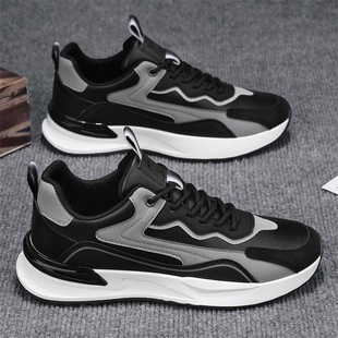 2024 Spring New Youth Daily Running Sports Breathable Comfortable Fashion Retro Casual Men's Shoes