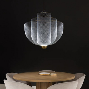 Nordic Post-modern Art Chandelier Industrial Style Creative Simple Personality Zhongshan Lamps Living Room Dining Room Club Lamps