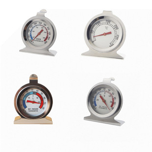 Stainless steel refrigerator/oven thermometer baking tools high temperature resistant microwave oven seat oven thermometer