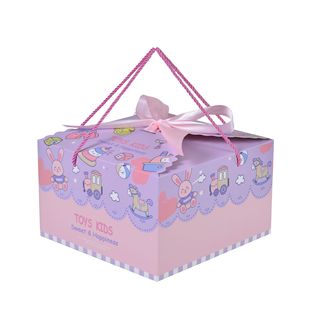 Cartoon Baby Box Cake Box Children's Gift Packaging Box Hundred Days Banquet Accompanying Gift Box Kindergarten Graduation Gift Box