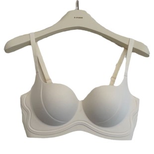 Du Xiaozhai Ranai Island Pure Desire Cartoon Chest bra Peach Cup Traceless Small Chest Large Gathered Girl Underwear