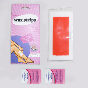 Hair removal wax paper foreign trade cross-border hair removal hand hair removal leg hair removal armpit body hair removal double-sided hair removal wax paper hair removal beeswax