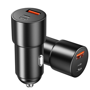 63W car charger one drag three super fast charging multi-function conversion head C L reverse charging cigarette lighter car charger