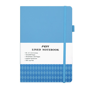 In-Stock Notebook Amazon A5 with Diamond Embossed Strap Business Office Notebook High-Value Student Planner