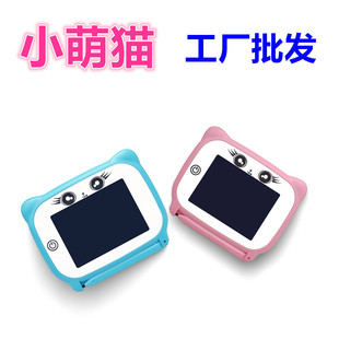 Cartoon cat writing board children's graffiti board toy writing board LCD electronic drawing board