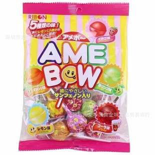 Japan Imported Ricimoto 5-flavored Lollipops Kidsren's Assorted Fruit-flavored Candies Children's Day Snacks Wholesale