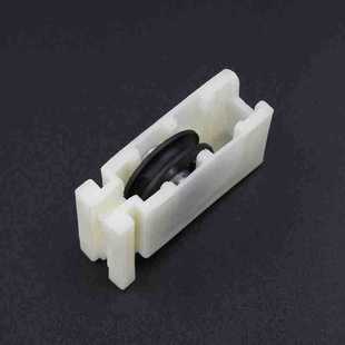 Door and Window Pulley Outlet Pulley Plastic-coated Pulley Plastic Push-pull Screen Window, Broken Bridge Pulley.