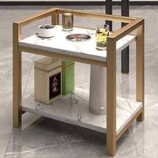 Mahjong Table Chess and Card Room Coffee Table Tea Rack Removable Grey Tank Simple Coffee Table Small Side Table Storage Rack No Artificial Board