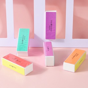 Factory direct supply four-sided polishing block multifunctional nail polishing block sponge polishing block nail manicure polishing strip