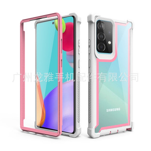 High-permeability acrylic robot mobile phone shell for Samsung A52 4G/5G transparent three-proof space shell spot