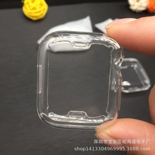Применимо к Apple Watch, защитный чехол для Apple Watch 7/8 поколения, Apple 8Ultra All-inclusive прозрачный мягкий чехол из ТПУ