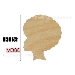 Creative wooden decoration environmental protection wood chips Mother's Day DIY wooden crafts home decorations
